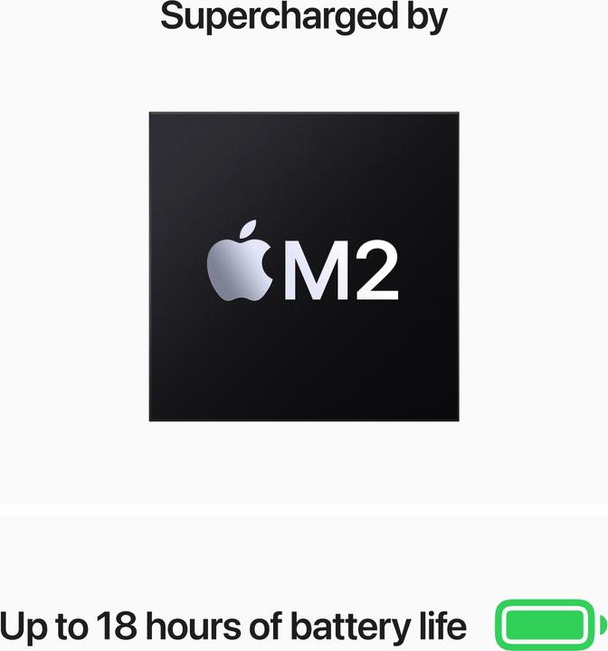 Produktbild Apple MacBook Air – 2022 (13.60", M2, 16 GB, 256 GB, DE)