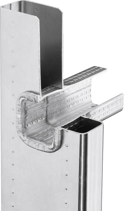Actual product image Hailo S60 ProfiStep uno, aluminium single ladder, 6 rungs (Single ladder, 80 cm)