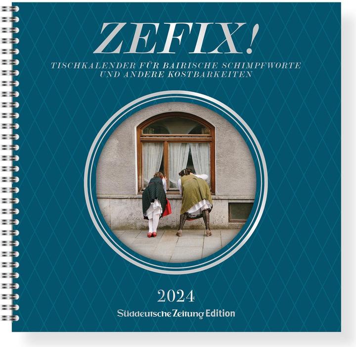 Produktbild Zefix! Tischkalender 2024 (21 x 21 cm, Harter Einband, Deutsch)