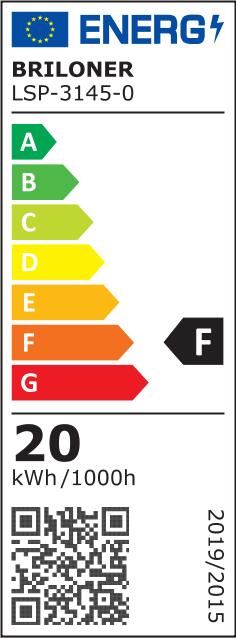 Label énergétique Briloner Frame (4400 lm)