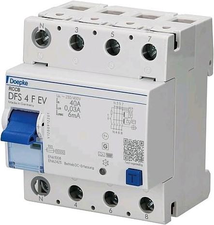 Image du produit Doepke Disjoncteur FI DFS 4 4040,03 F EV