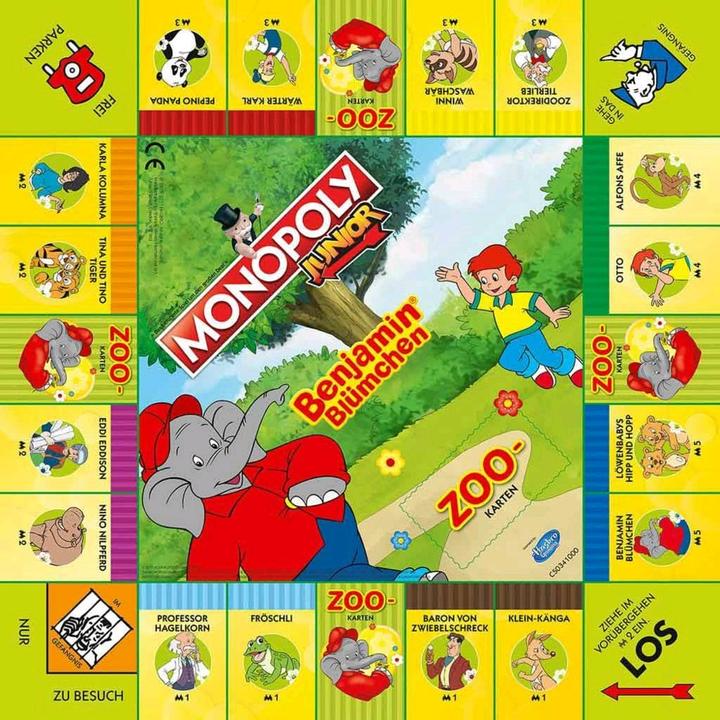 Actual product image Winning Moves Monopoly Junior Benjamin Blümchen Collectors Edition (German)