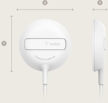 Actual product image Belkin Portable charging pad (15 W)