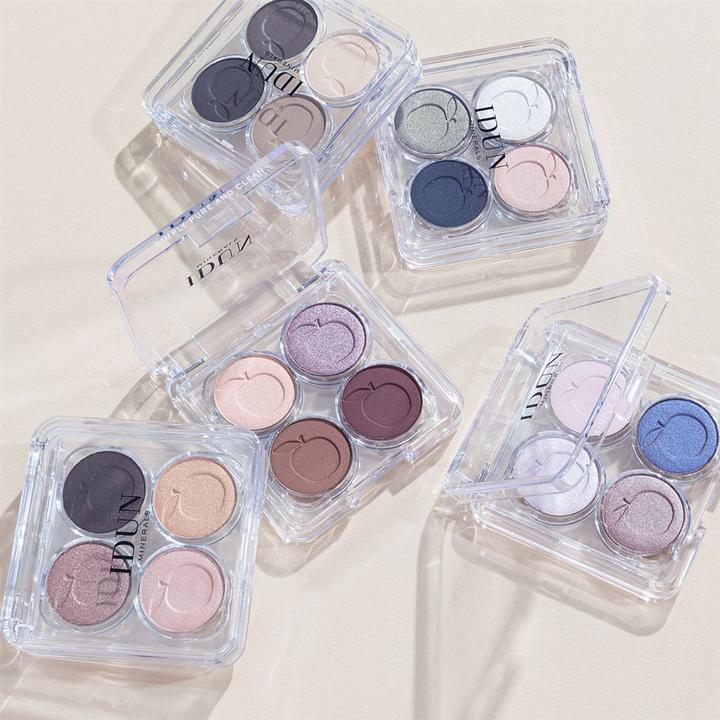 Produktbild IDUN Minerals Palette Eyeshadow Brunkulla (Braun, Gold, Pink)