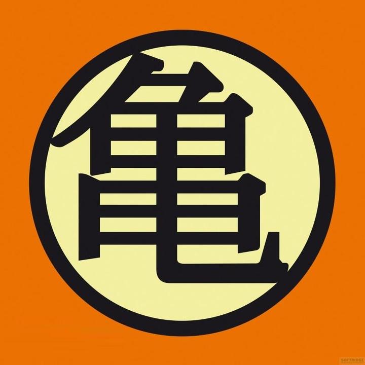 Actual product image ABYstyle DRAGON BALL - Tshirt Kame Symbol man SS orange - premium (S)