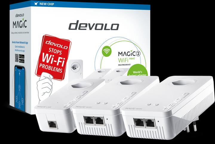 Actual product image Devolo Magic 2 WiFi next Multiroom Kit (2400 Mbit/s)