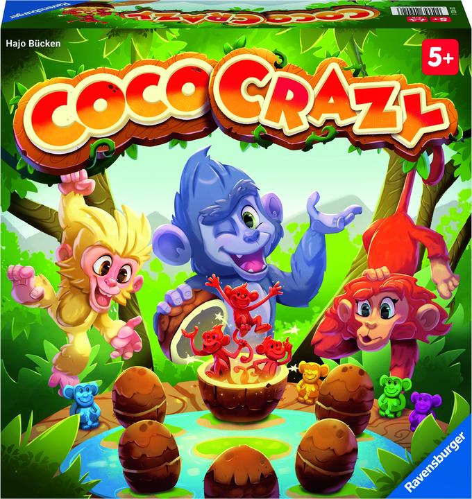 Ravensburger Coco Crazy D/F/I/NL (Tedesco, Francese, Olandese, Italiano)