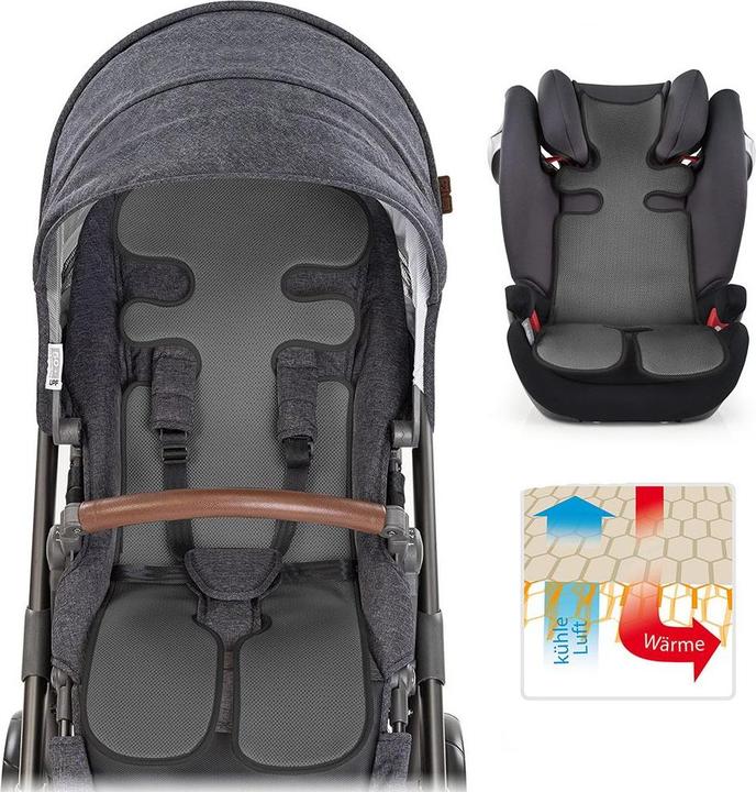 Actual product image Zamboo Universal summer seat pads for prams, pushchairs and buggies