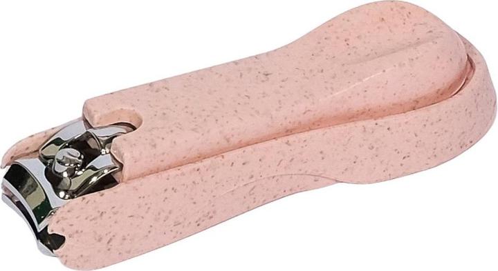 Produktbild Herba Nagelknipser mit Auffangschale Weizenstroh PP rosa