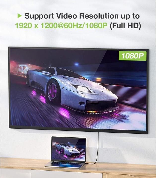 Produktbild Techly HDMI (Typ A) — VGA (3 m, VGA, DisplayPort)