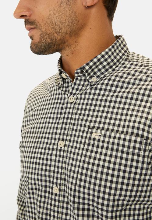 Image du produit Camel Active Kariertes Langarmhemd aus Baumwolle (3XL)