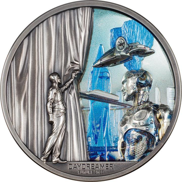 Produktbild CIT Coin Invest Silber Daydreamer 2 oz Antik Finish - High Relief 2022 (999, 2022)