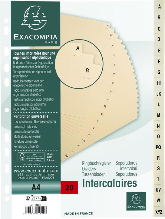 Produktbild Exacompta Register