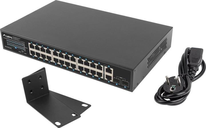 Immagine prodotto Lanberg Switch di rete RSGE-24P-2GE-2S-360 non gestito (24 Porti)