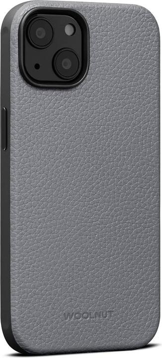 Actual product image Woolnut Leather case for iPhone 14, grey (Apple iPhone 14)