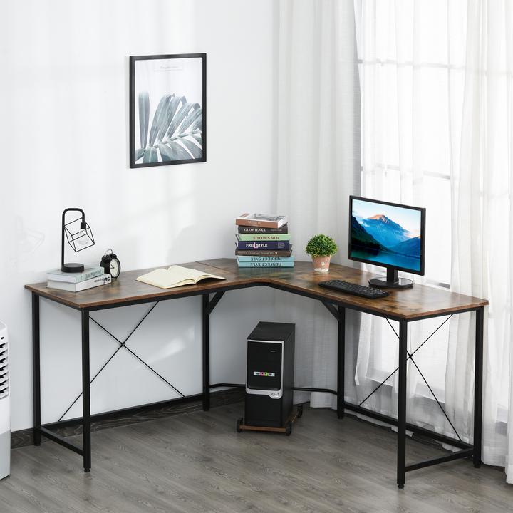 Immagine prodotto Homcom Scrivania ad angolo (150 x 150 x 75 cm)