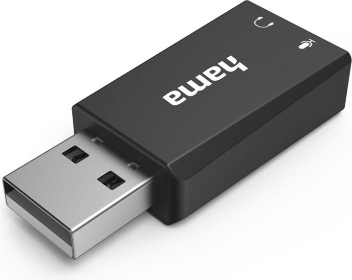 Produktbild Hama USB-Soundkarte 2.0 Stereo (USB 2.0)