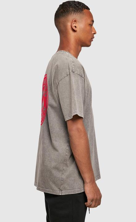 Produktbild FC Bayern München Mia San Mia Red Acid Washed Heavy Oversize Tee - 111611 (4XL)