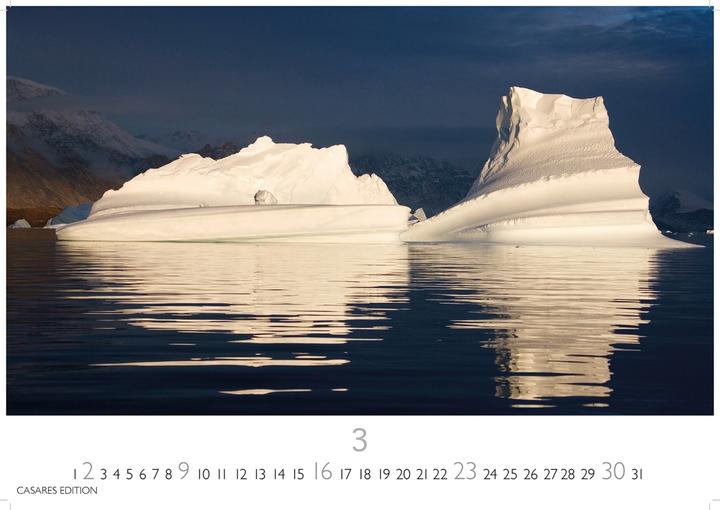 Image du produit Arctic Landscape 2025 S 24x35cm (24 x 35 cm, Allemand)