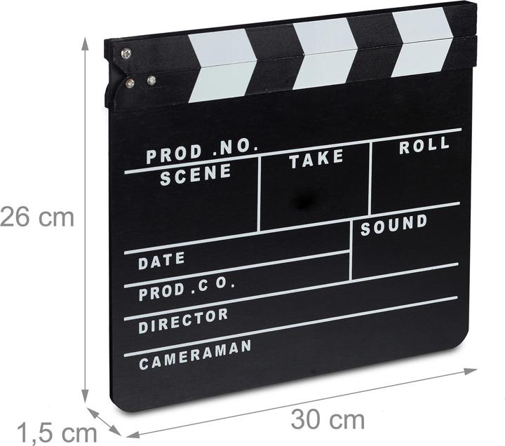 Actual product image Relaxdays Film flap