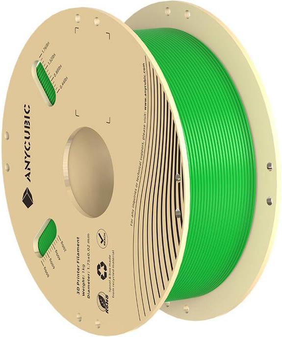 Actual product image Anycubic Filament PLA 1 KG (Zielony) (PLA, 1.75 mm, 1000 g, Green)