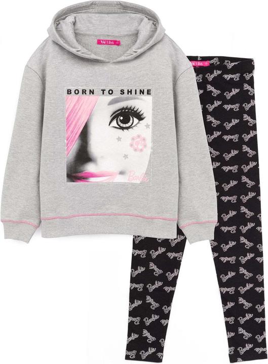 Actual product image Barbie Hoodie And Legging Set Girls (104)
