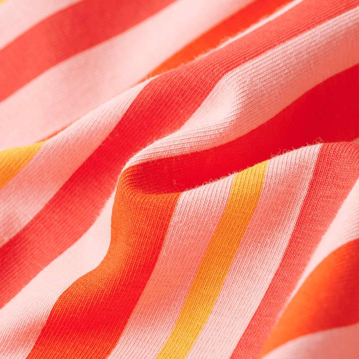 Produktbild VidaXL Kinderkleid mit Kordelzug Rosa und Rot 116,Material: 95 (116)
