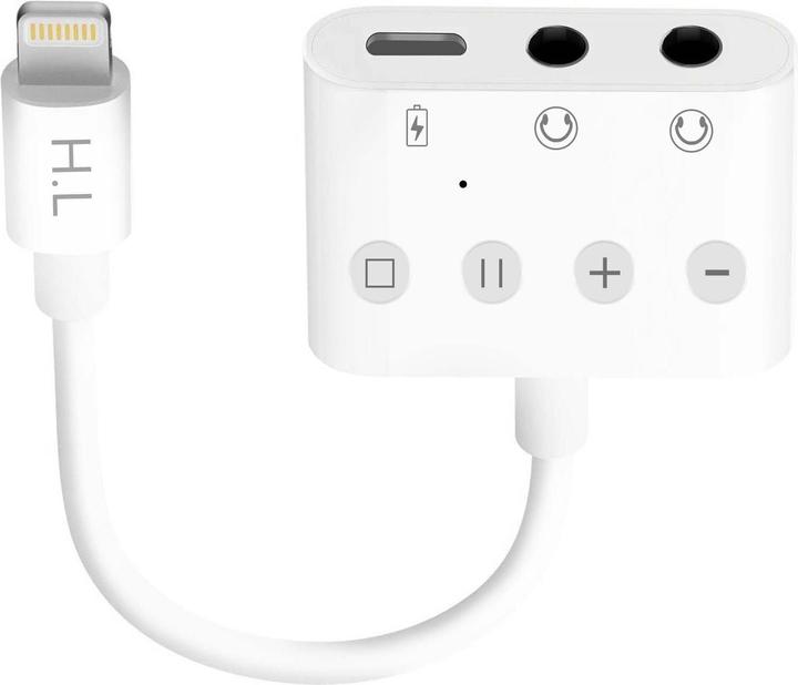 Avizar HL-104 3-in-1 Lightning Audio- Ladeadapter (Lightning, 3.5mm Klinke)