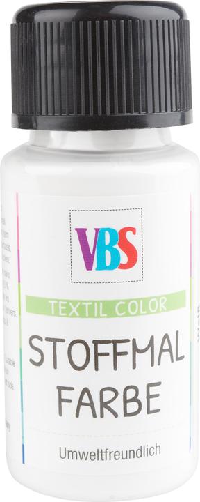 Produktbild VBS Stoffmalfarbe, 50 ml (Schwarz, 50 ml)