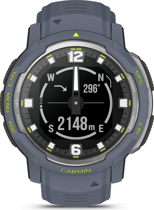 Image du produit Garmin Instinct Crossover bleu granite, WW (45 mm)
