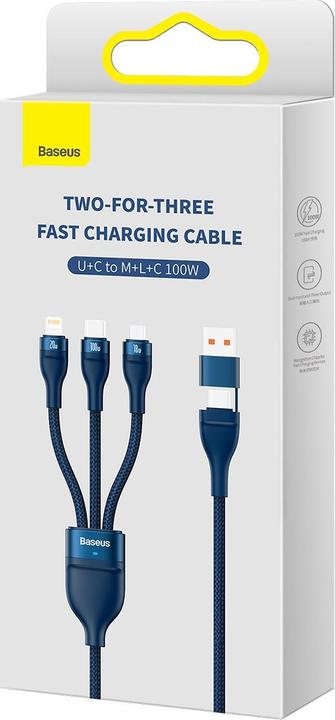 Immagine prodotto Baseus Flash Series II (1.20 m, USB 3.2 Gen 1)