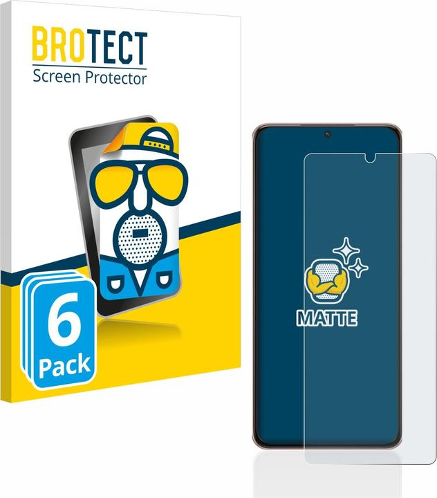 Produktbild BROTECT Entspiegelungs-Schutzfolie Displayschutz Matt (6 Stück, Samsung Galaxy S21)