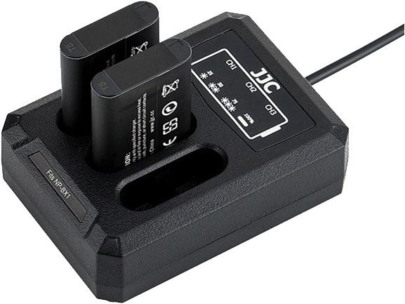 Immagine prodotto JJC Caricatore doppio USB DCH NPBX1T (Caricabatterie per fotocamere)
