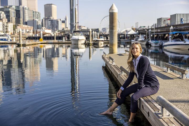 Produktbild Cutter & Buck Oakville Cardigan Ladies (S)