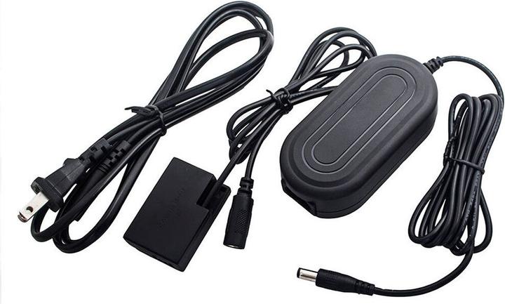 Immagine prodotto Caruba Batteria fittizia Canon LP E17 (DR E18) + adattatore di alimentazione CA E6 (standard USA)