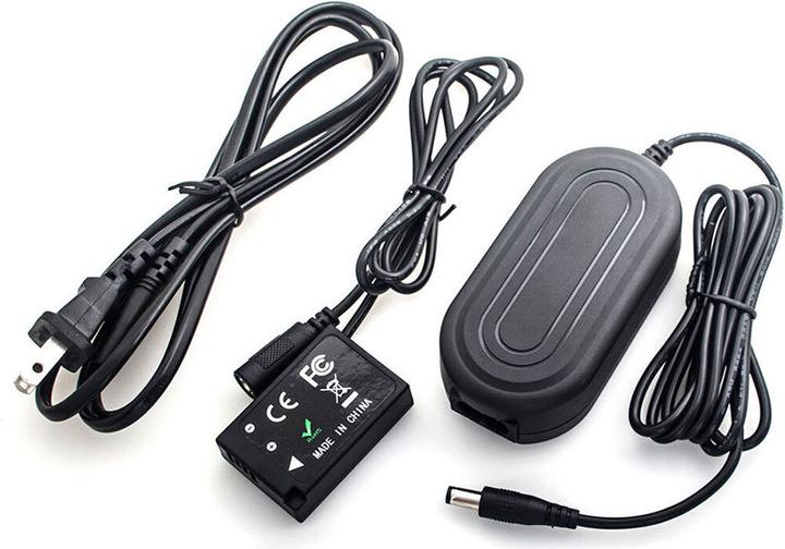 Immagine prodotto Caruba Batteria fittizia Canon LP E17 (DR E18) + adattatore di alimentazione CA E6 (standard USA)