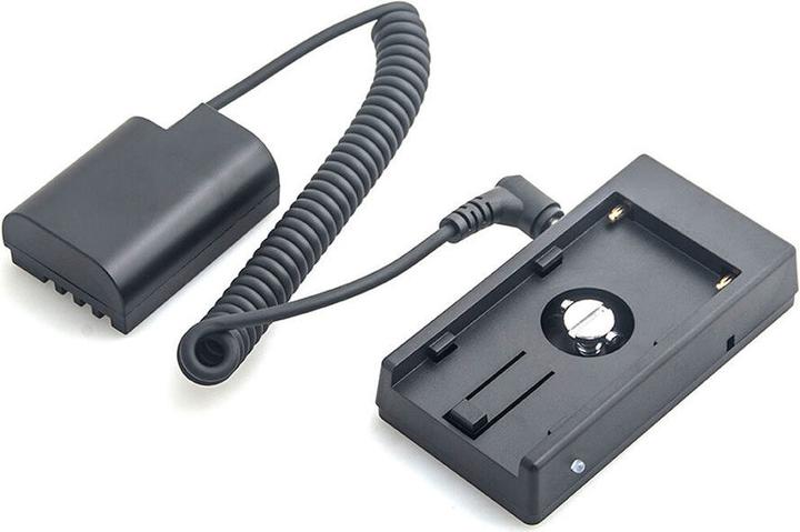 Produktbild Caruba Panasonic DMW DCC12 Volldecodierung Dummy Batterie +F970 Batteriezwickel (Federkabel) (Kamera Akku)