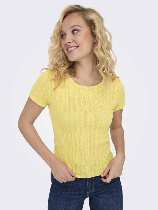 Image du produit Only Coupe ajustée Col rond Top T-shirt (XL)
