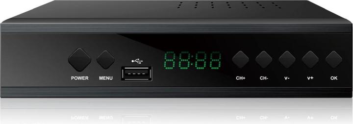 Image du produit Extralink Accueil | Décodeur DVB-T2 TV Tuner | H.265 HEVC FULL HD USB HDMI + télécommande