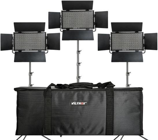 Produktbild Viltrox VL D60T LED Light Triple Kit