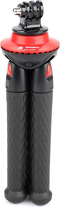 Actual product image Fotopro UFO Mini black/red tripod with phone & GoPro mount