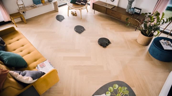 Image du produit Miele Scout RX3 Aspirateur robot Noir Contrôle par application, heure de démarrage programmable (Robot vacuum)
