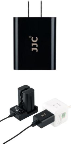 Produktbild JJC XY 0029B BLACK 3.0 USB Wall Quick Charger