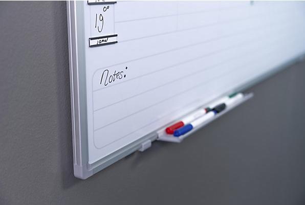Actual product image eurokraft basic Weekly planner, neutral (900 x 600 mm)