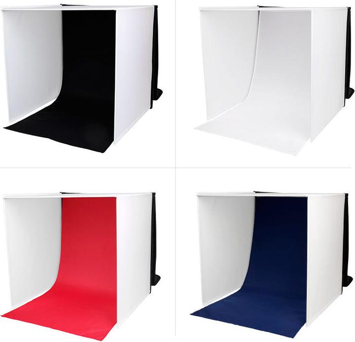 Immagine prodotto Caruba Studio fotografico portatile con lampade LED separate 60x60x60cm