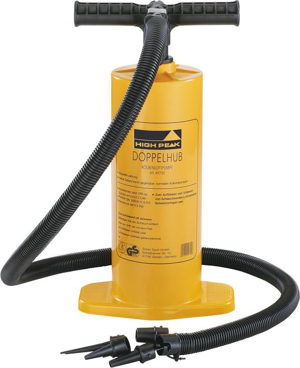 High Peak Double lift pump