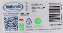 Image du produit Tontarelli poubelle avec couvercle 25l petit cerceau (25 l)