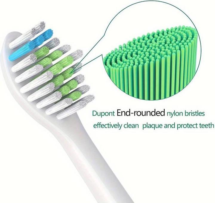 Produktbild PhoneLook Philips Sonicare Ersatzbürstenköpfe Diamond clean für Zahnbürste (Packung mit 8 Stück) (8 x)