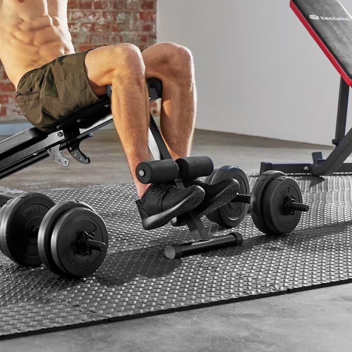 Image du produit tectake Ensemble de 24 Dalles Carrées EVA - Tapis de sol, Sport (362 x 246 cm)