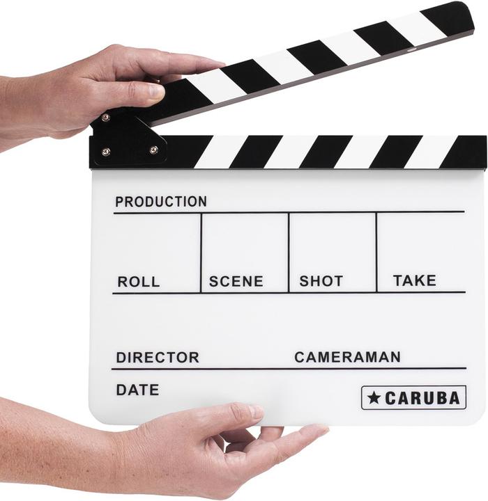 Productafbeelding Caruba Professionele Director Clapper White/Paint (whiteboard marker)